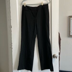 Loft Black Flare Dress Pants. Size: 6